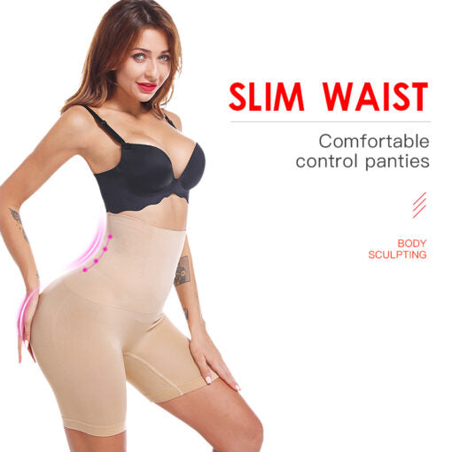 Women's High Waist Heavy-Shapewear | Tummy Control Tucker | Women’s Half Body Shaper, Waist Shape Wear | Women Waist, Thigh, hips and Belly Slimmer Shape Wear