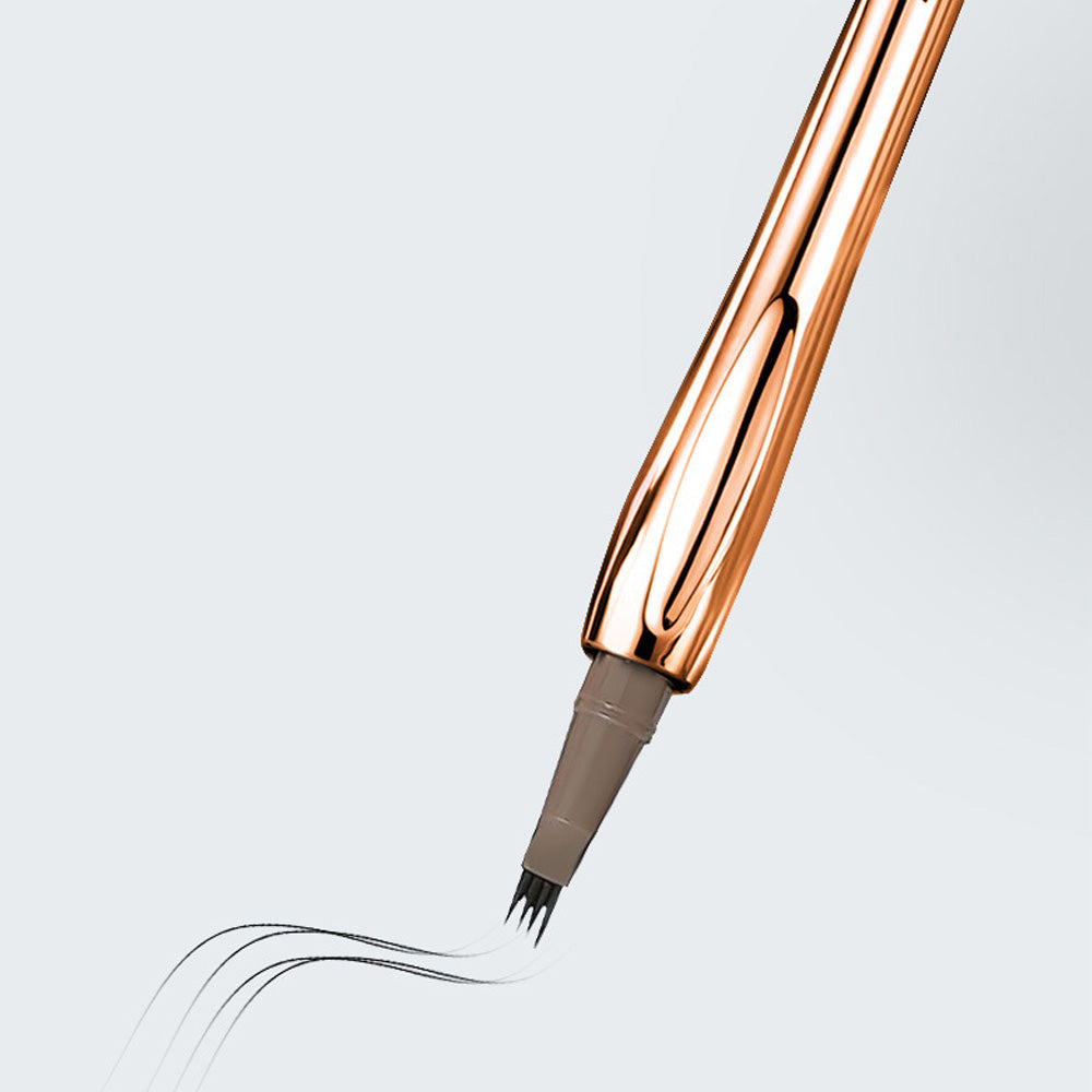 ( Tattoo brow) 4 Points Tip Tattoo Pen | 4 Tip Tattoo Eyebrow Pen | Eyebrow Pencil Creates Natural Makeup Effect
