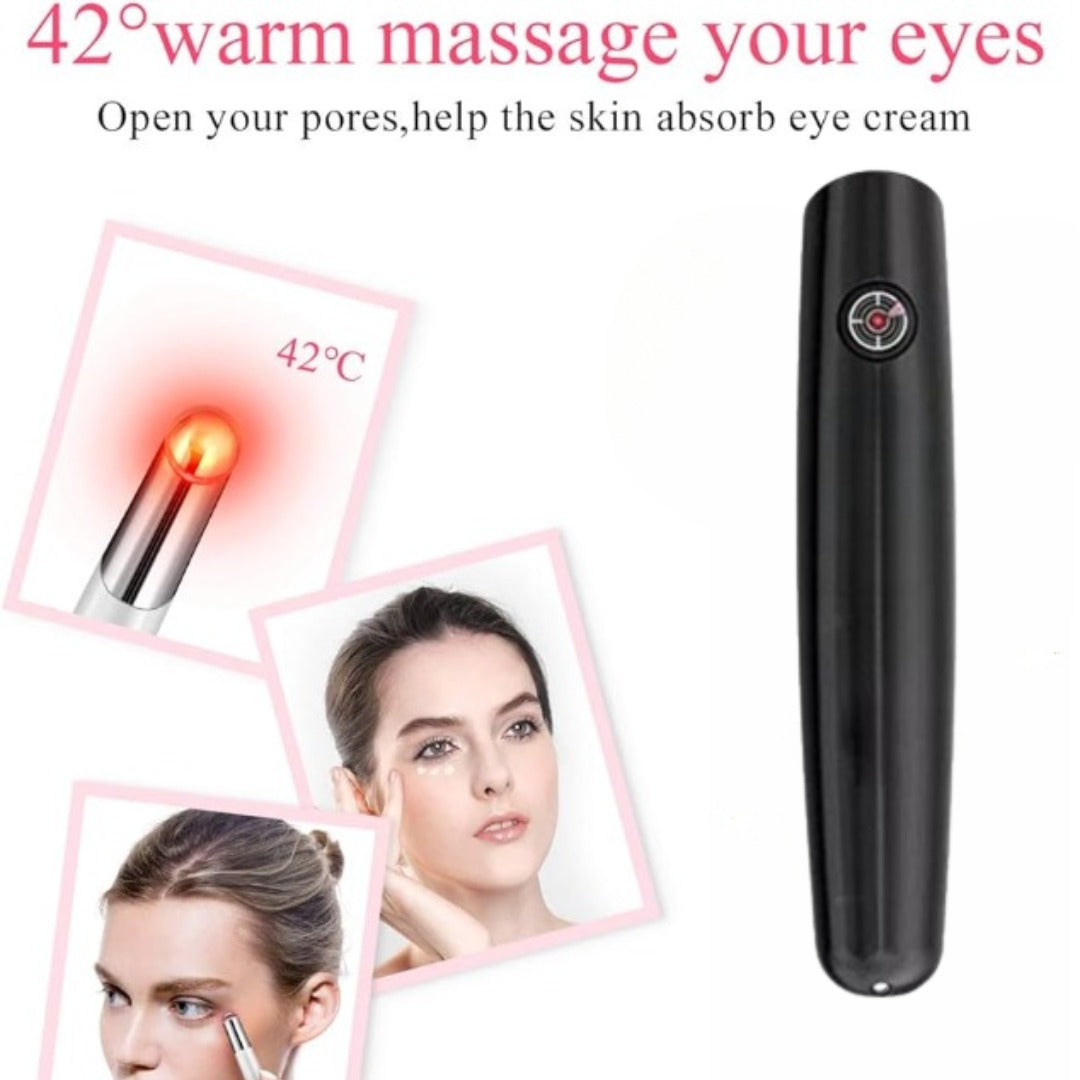 Mini Massager Battery Operated Eye Massager Anti Aging Wrinkle Dark Circle Removal Eye Bags