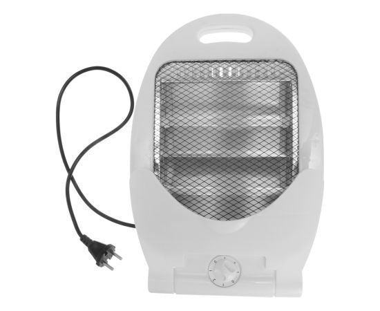 Electric Quartz stove Mini with 2 tubes-800W-2 power levels: 800W. Anti-tip, thermal protection
