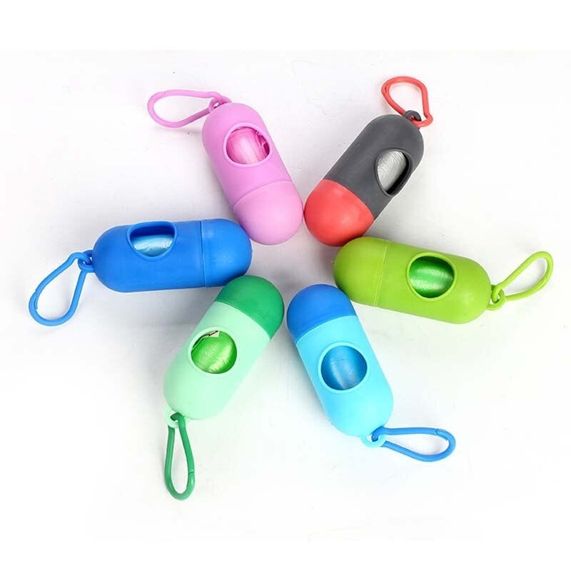 Disposable Baby Diapers Bag Box Kit - With Dispenser Lead Clip (Random Color)