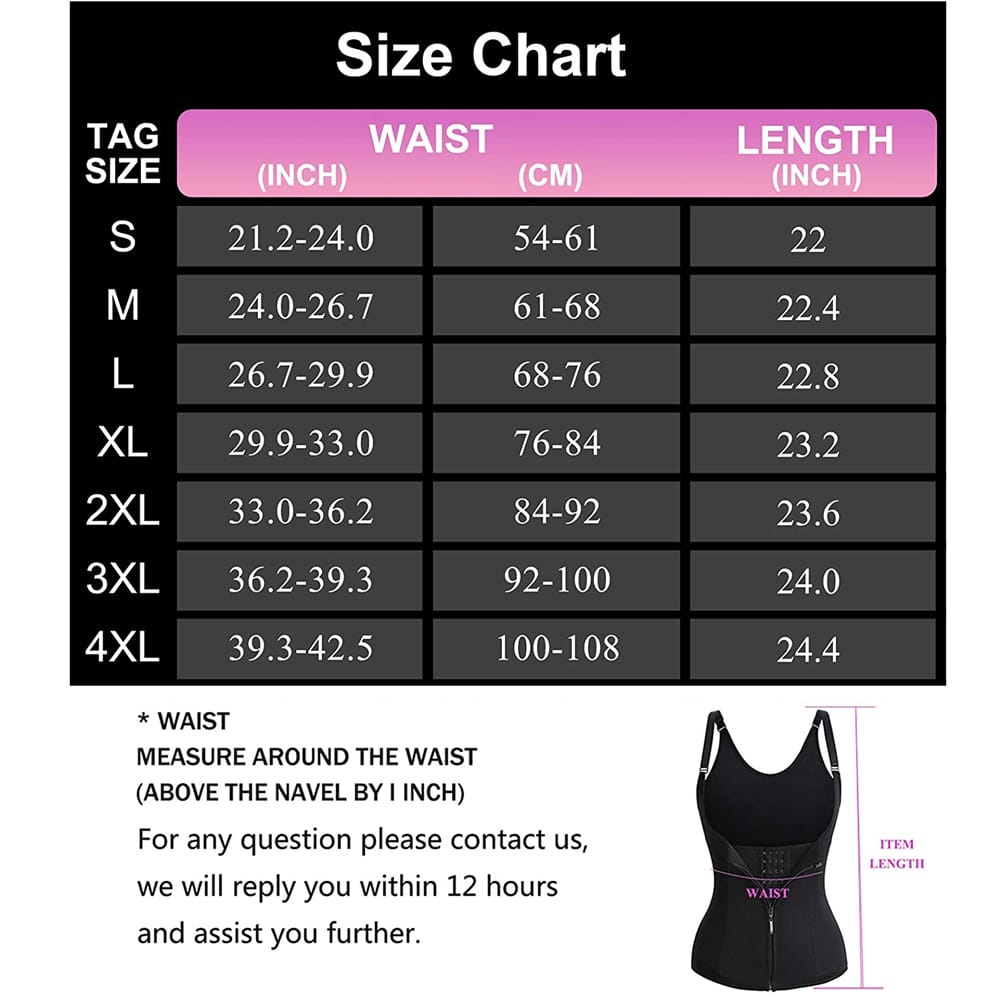 Adjustable Hook Waist Slimming Belt Body Shaper Belly Tummy Abdomen Control Burn Fat
