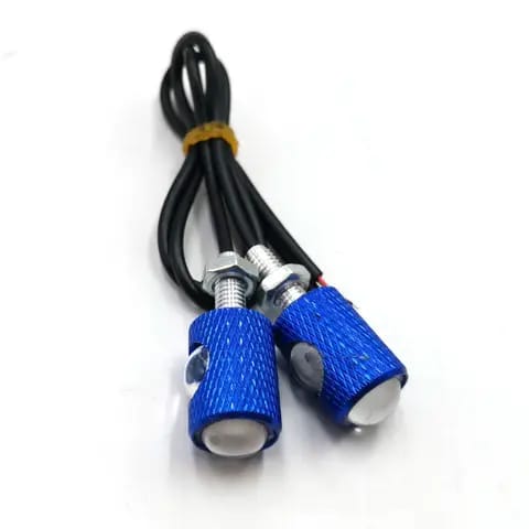 4pcs Mini Fancy Motor Bike Indicator, Also use for Number Plate screw | Tik Tok LED Indicator Pieces) | Fancy Bulb | Fancy Indicator For Bike