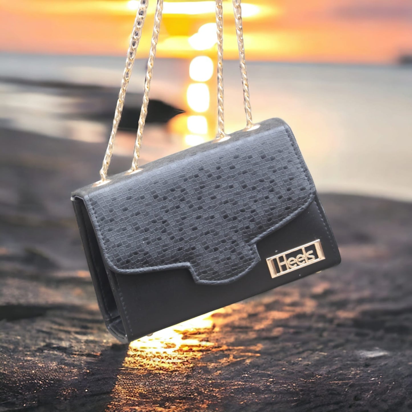 Stylish Hand Bag with Top Handle And Long Strap Safety Pocket Bag