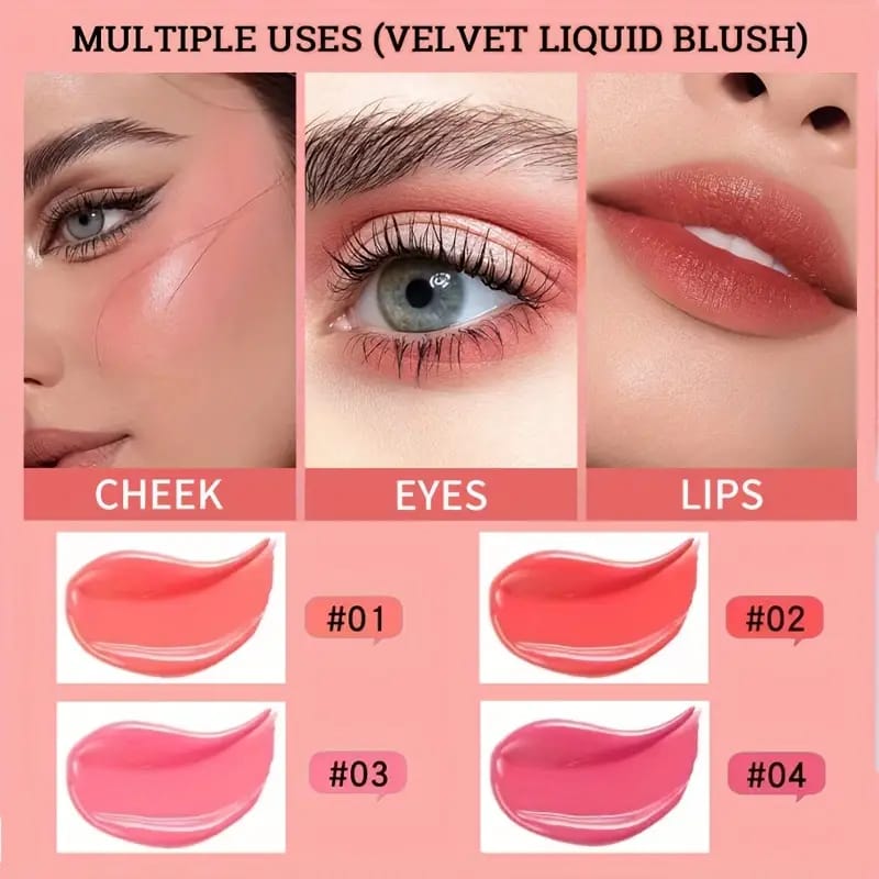 Tuz Liquid Blush MULTI-PURPOSE LIP, CHEEK & EYE