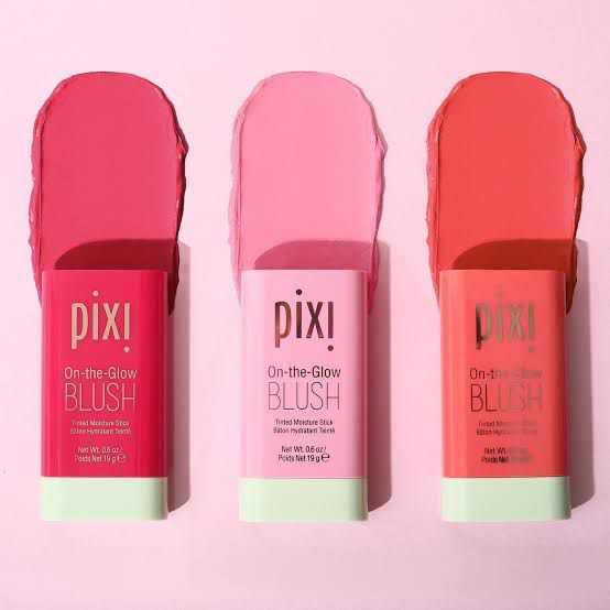 ( 1 Shade) PIXI On The Glow Blush Stick on-the-go touch-ups. (random shades)