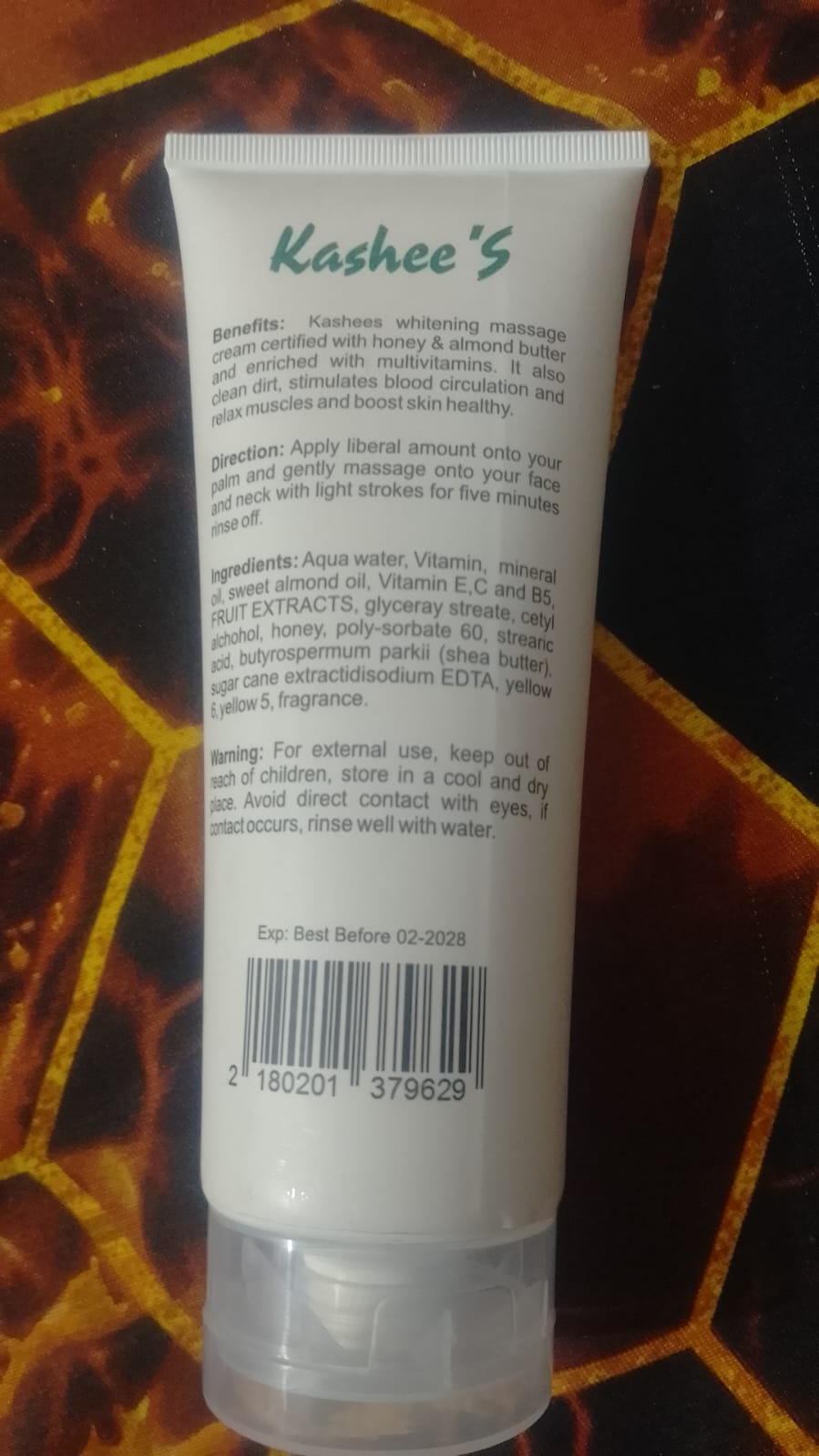 Kashee's Hydrating Mineral Face Wash – Whitening & Brightening Formula - 200ml