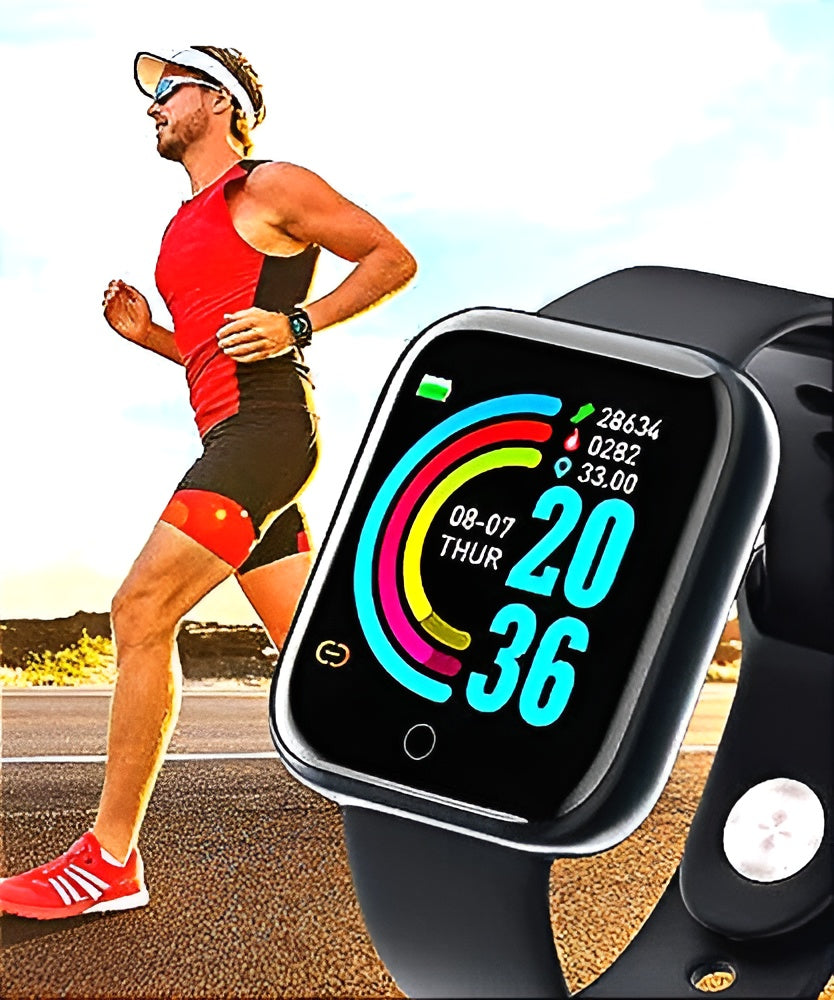 LH 726 - Smart Bluetooth Touch Screen watch for men & Women - Metal Body (Random color)