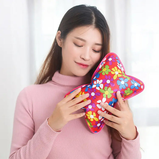 (NW000410) Electric Heating Gel Pad Health Care Electrical Warm bag PVC Type heating bag, -heat pouch hot  bag, heating bag for pain relief electric hot water bag, heating pad (random color)