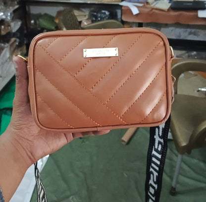 Leather Square Shoulder Bag | PU Leather Shoulder Bag for women, girls | Fashion Women's Shoulder Bag