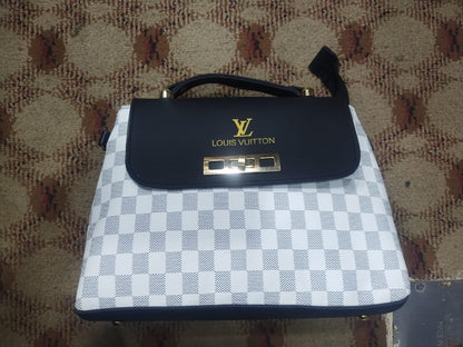 Louis Vuitton Bag With Metal Lock On Flap