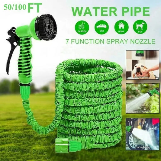 Magic Hose Pipe  50 Ft / 100ft  (Random Color)
