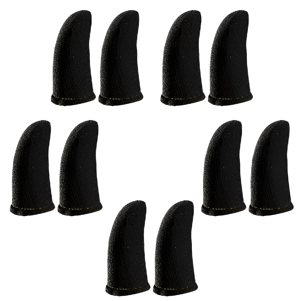 Premium Gaming Finger Sleeves Bundle -  Breathable, Anti-Sweat, Touch Screen-Friendly Thumb Gloves for PUBG &amp; Mobile Gaming