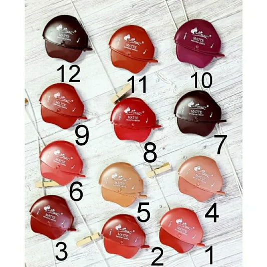 Velvet Matte Lipstick Lazy Lip Lipstick Matte Long Lasting Lipstick (random color)