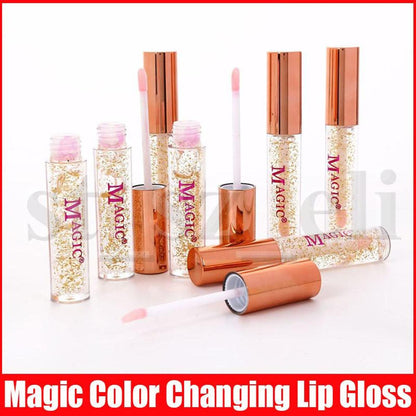 Magic Glossy Lip Oil | Color Changing Lip Gloss | Personalized Tint | Deep Hydration | Non-Sticky Shine | Lip Oil, Liquid Glossy Finish